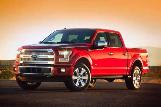 Bán tải thân nhôm Ford F-150 2015 giá tăng từ 395-3.515 USD